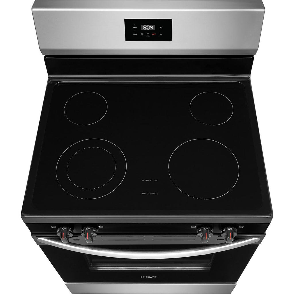 Frigidaire 30-inch Freestanding Electric Range with Even Baking Technology FCRE3050BS IMAGE 4
