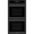  Frigidaire 27-inch, 7.6 cu. ft. Built-in Double Wall Oven with Air Fry FCWD2730AB IMAGE 1