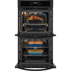  Frigidaire 27-inch, 7.6 cu. ft. Built-in Double Wall Oven with Air Fry FCWD2730AB IMAGE 3