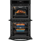  Frigidaire 27-inch, 7.6 cu. ft. Built-in Double Wall Oven with Air Fry FCWD2730AB IMAGE 4