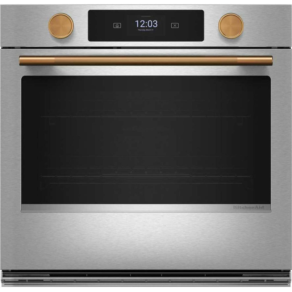  KitchenAid 30-inch Smart Electric Single Wall Oven with Intelligent Cooking Camera KOES930SPS IMAGE 10