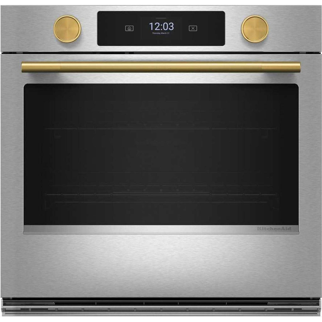  KitchenAid 30-inch Smart Electric Single Wall Oven with Intelligent Cooking Camera KOES930SPS IMAGE 9