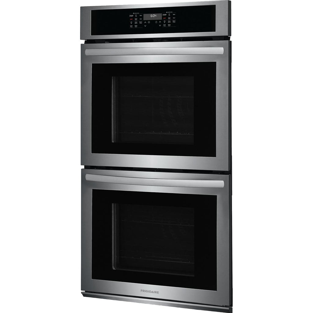  Frigidaire 27-inch, 7.6 cu. ft. Built-in Double Wall Oven with Air Fry FCWD2730AS IMAGE 4