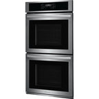  Frigidaire 27-inch, 7.6 cu. ft. Built-in Double Wall Oven with Air Fry FCWD2730AS IMAGE 4