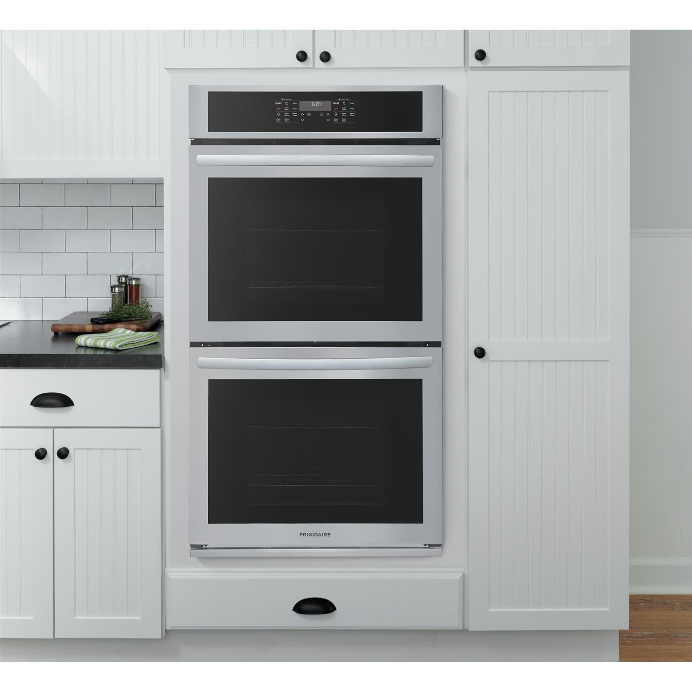 Frigidaire 27-inch, 7.6 cu. ft. Built-in Double Wall Oven with Air Fry FCWD2730AS IMAGE 5