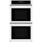  Frigidaire 27-inch, 7.6 cu. ft. Built-in Double Wall Oven with Air Fry FCWD2730AW IMAGE 1