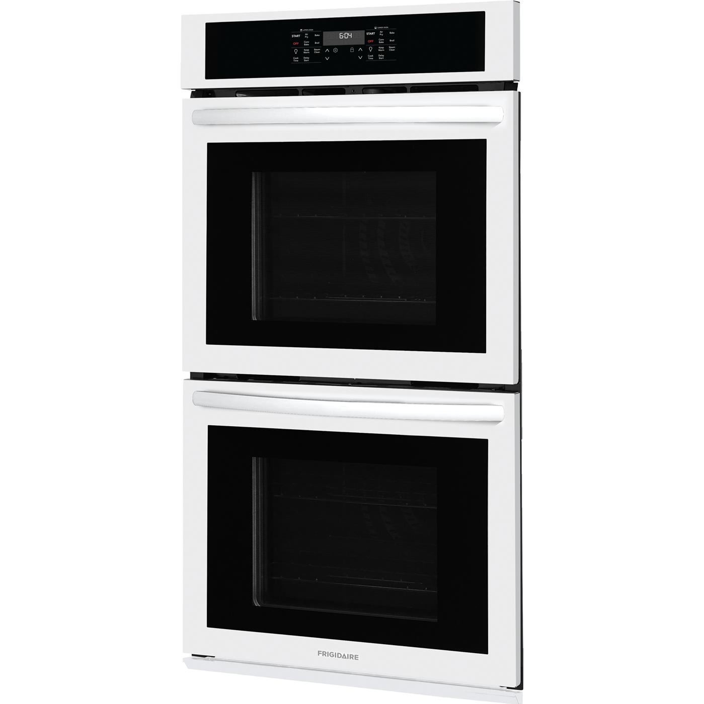  Frigidaire 27-inch, 7.6 cu. ft. Built-in Double Wall Oven with Air Fry FCWD2730AW IMAGE 4