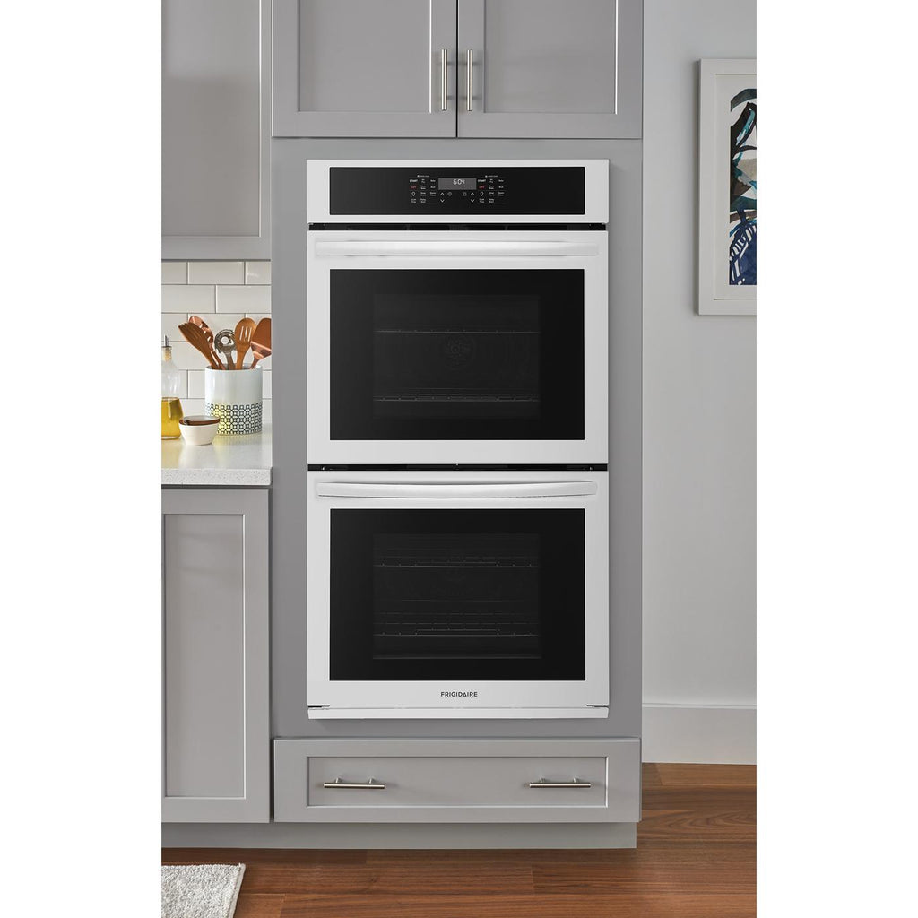  Frigidaire 27-inch, 7.6 cu. ft. Built-in Double Wall Oven with Air Fry FCWD2730AW IMAGE 5