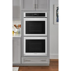  Frigidaire 27-inch, 7.6 cu. ft. Built-in Double Wall Oven with Air Fry FCWD2730AW IMAGE 5