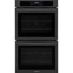  Frigidaire 30-inch, 10.6 cu. ft. Built-in Double Wall Oven with Air Fry FCWD3030AB IMAGE 1
