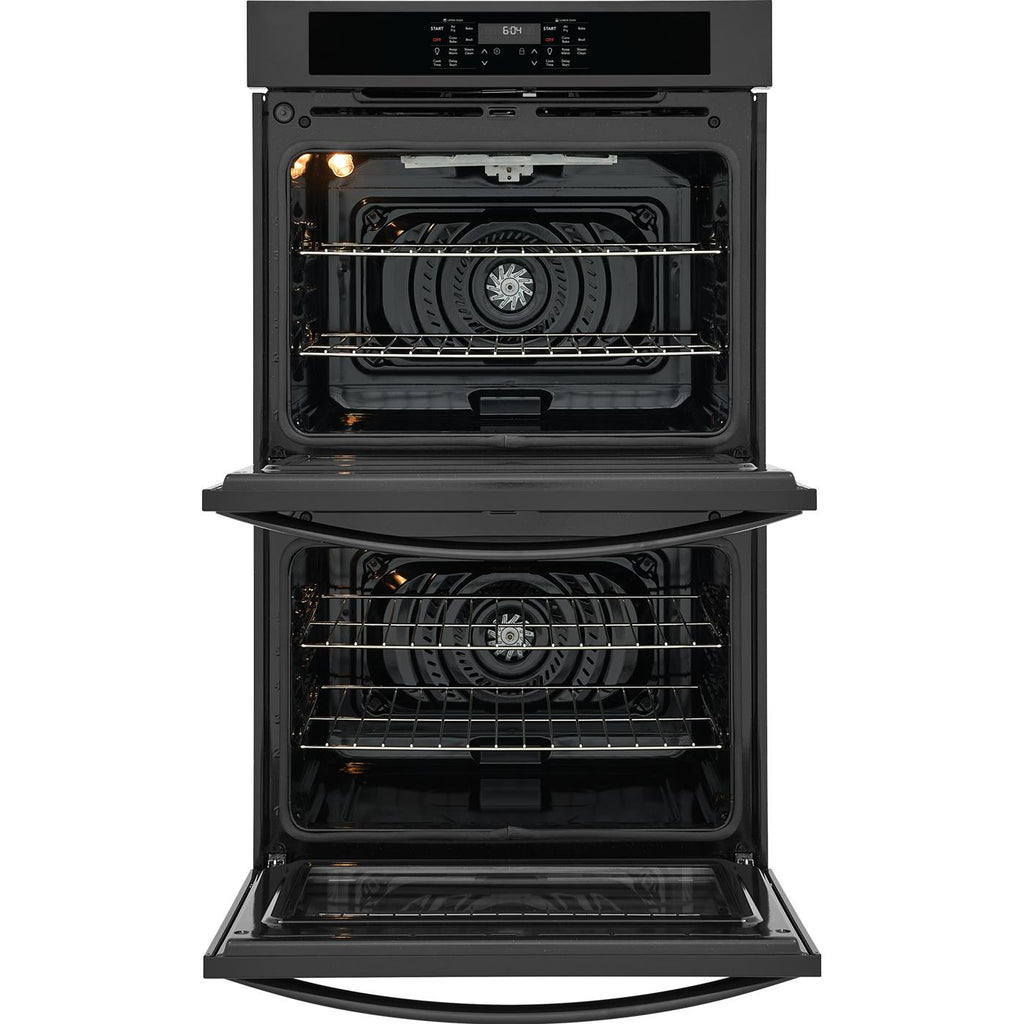  Frigidaire 30-inch, 10.6 cu. ft. Built-in Double Wall Oven with Air Fry FCWD3030AB IMAGE 2