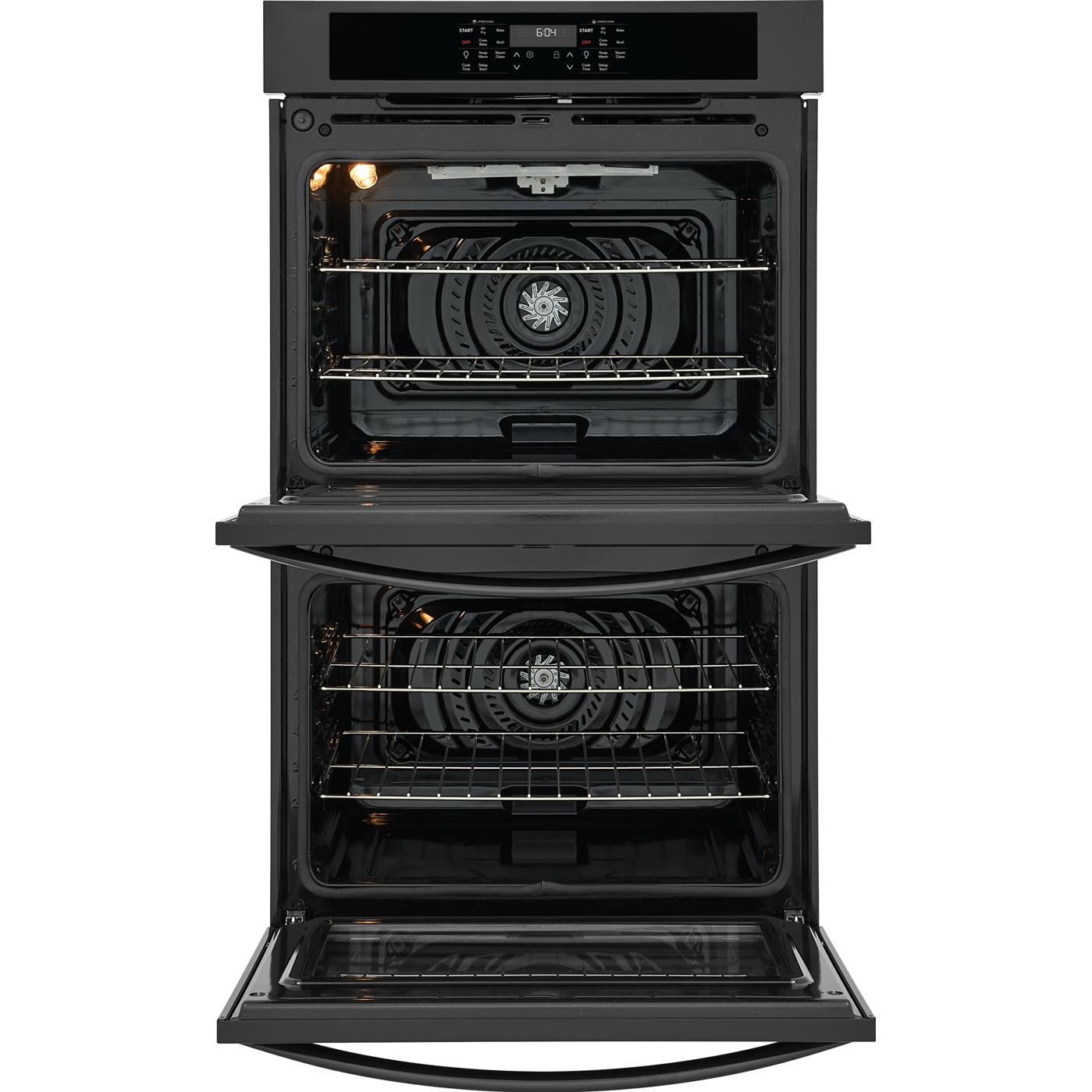  Frigidaire 30-inch, 10.6 cu. ft. Built-in Double Wall Oven with Air Fry FCWD3030AB IMAGE 2