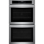  Frigidaire 30-inch, 10.6 cu. ft. Built-in Double Wall Oven with Air Fry FCWD303LAF IMAGE 1