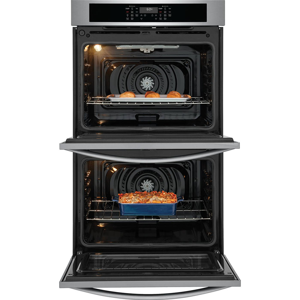  Frigidaire 30-inch, 10.6 cu. ft. Built-in Double Wall Oven with Air Fry FCWD303LAF IMAGE 2