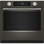  KitchenAid 30-inch Smart Electric Single Wall Oven with Intelligent Cooking Camera KOES930SBE IMAGE 1
