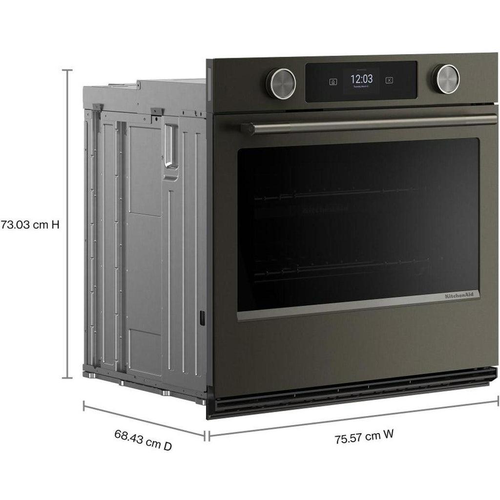  KitchenAid 30-inch Smart Electric Single Wall Oven with Intelligent Cooking Camera KOES930SBE IMAGE 10