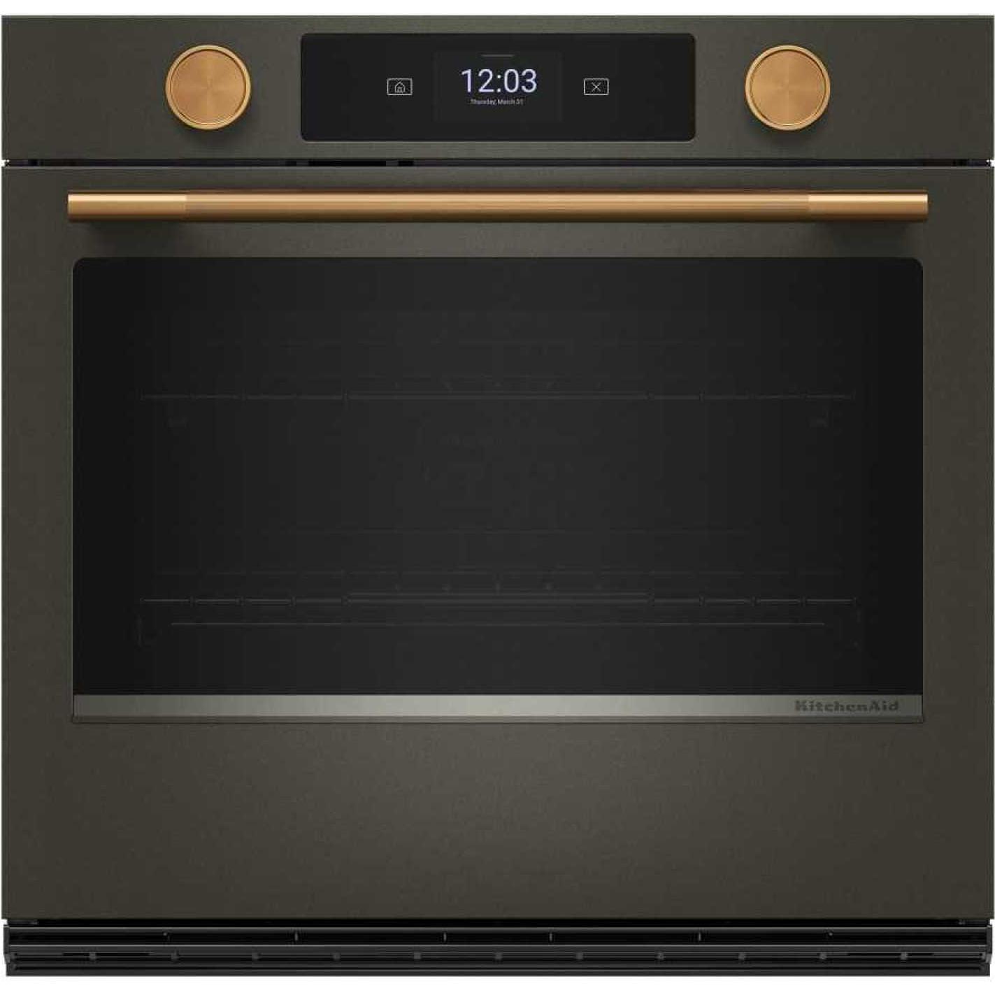  KitchenAid 30-inch Smart Electric Single Wall Oven with Intelligent Cooking Camera KOES930SBE IMAGE 8