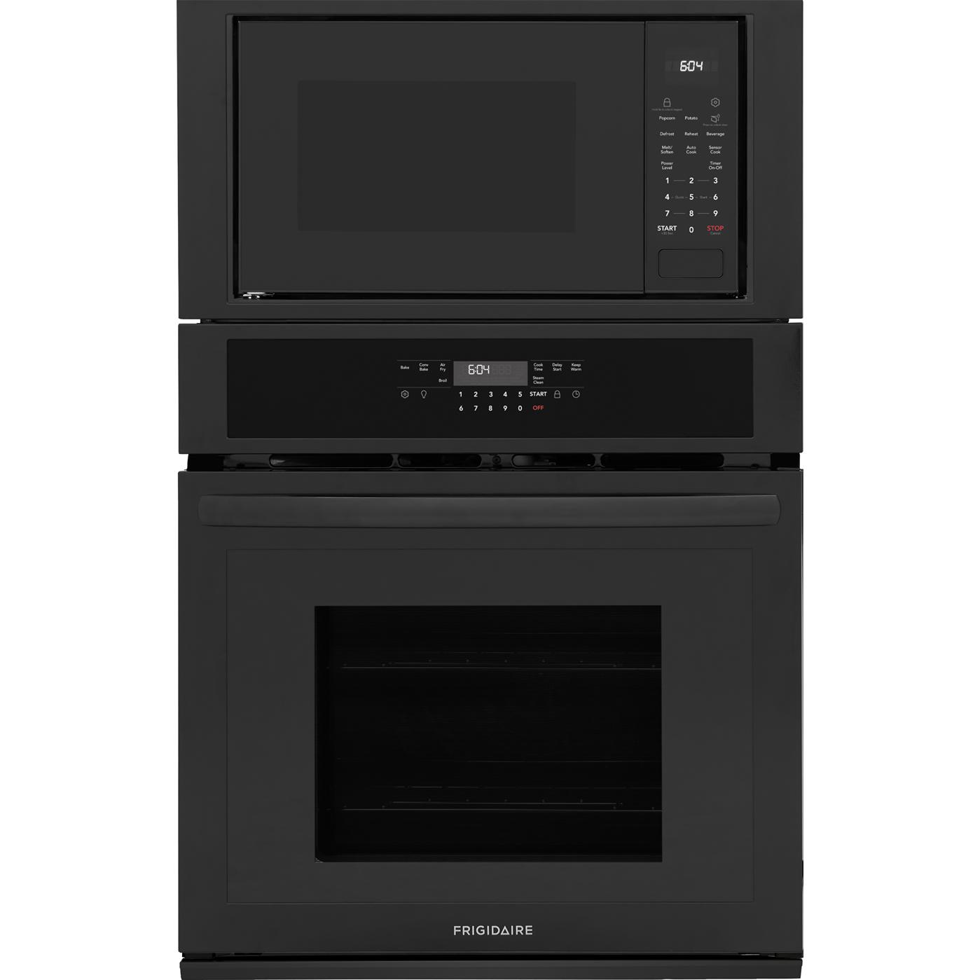 Frigidaire 27-inch built-in Microwave Combination Wall Oven with Air Fry FCWM2730AB IMAGE 1