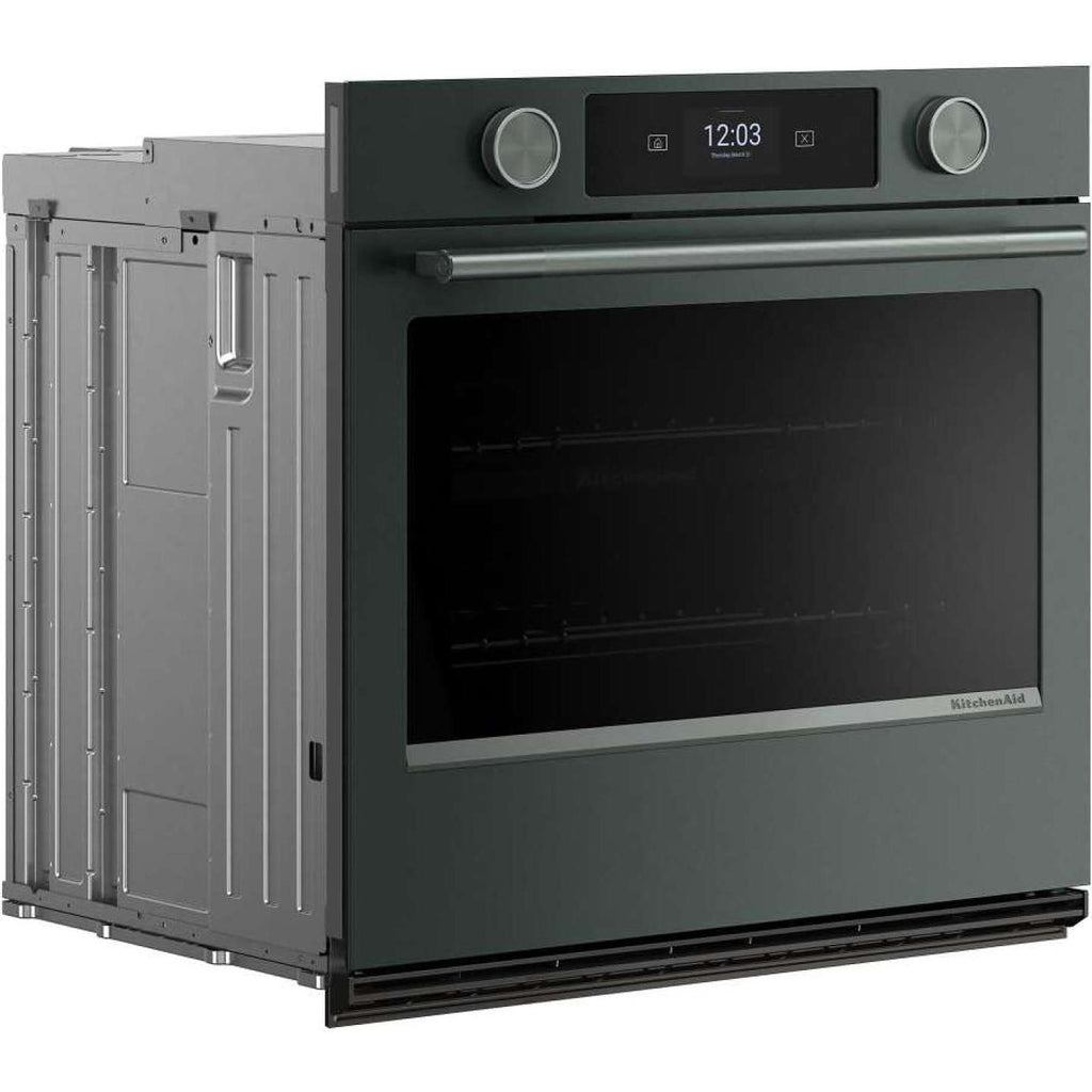  KitchenAid 30-inch Smart Electric Single Wall Oven with Intelligent Cooking Camera KOES930SJP IMAGE 4