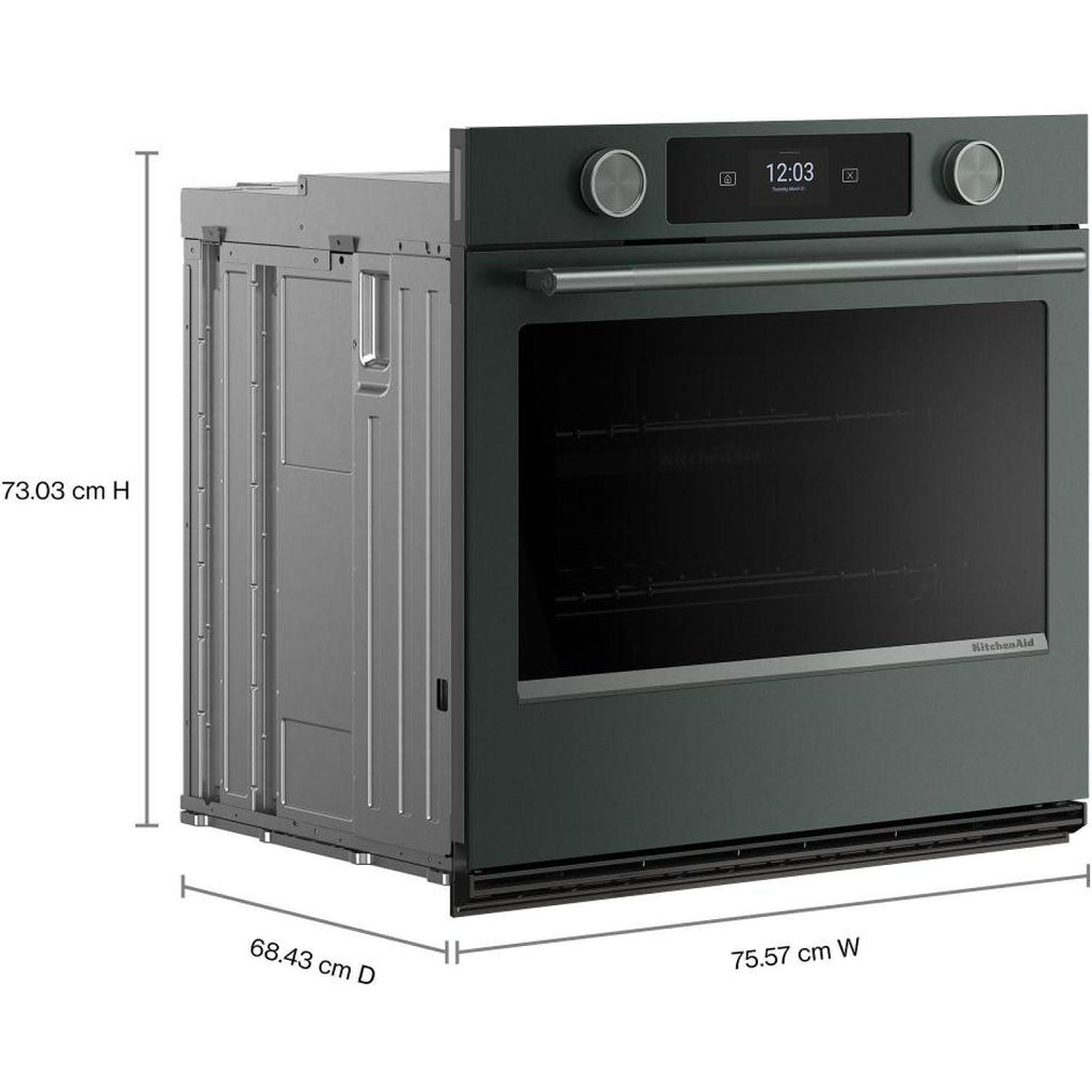  KitchenAid 30-inch Smart Electric Single Wall Oven with Intelligent Cooking Camera KOES930SJP IMAGE 9