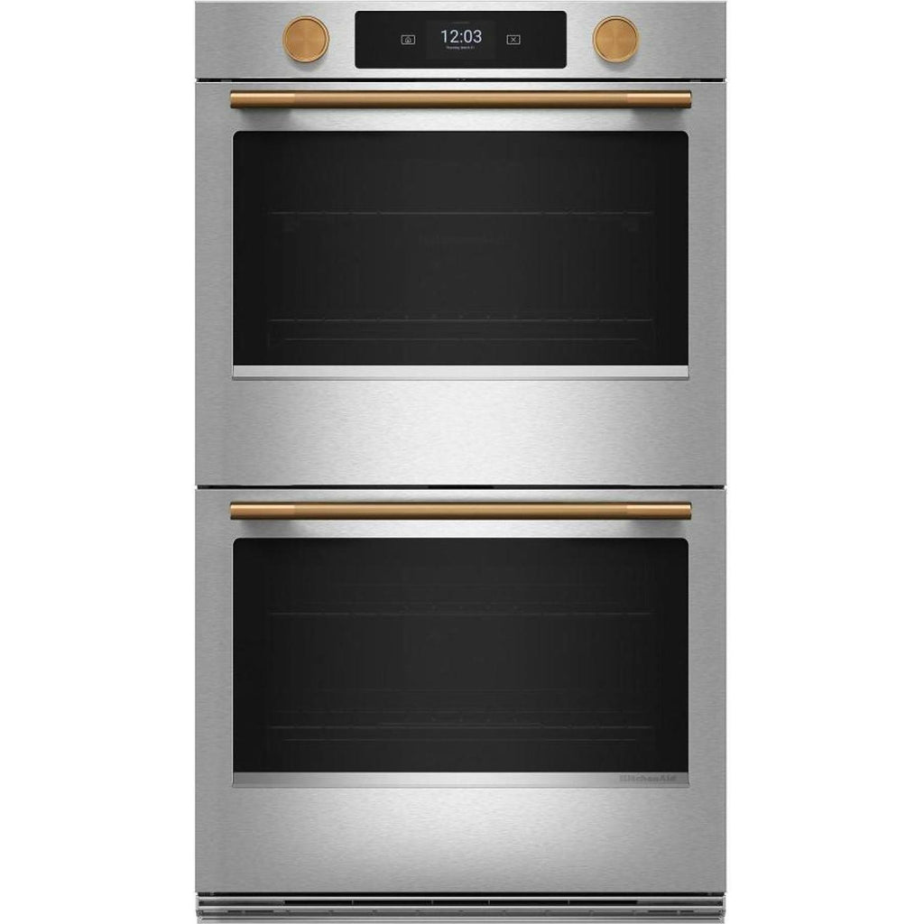  KitchenAid 30-inch Smart Electric Double Wall Oven with Intelligent Cooking Camera KOED930SPS IMAGE 5