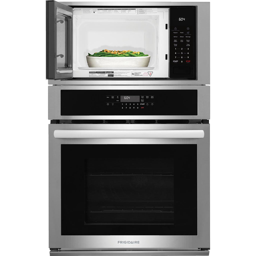  Frigidaire 27-inch built-in Microwave Combination Wall Oven with Air Fry FCWM2730AS IMAGE 5