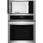  Frigidaire 27-inch built-in Microwave Combination Wall Oven with Air Fry FCWM2730AS IMAGE 7