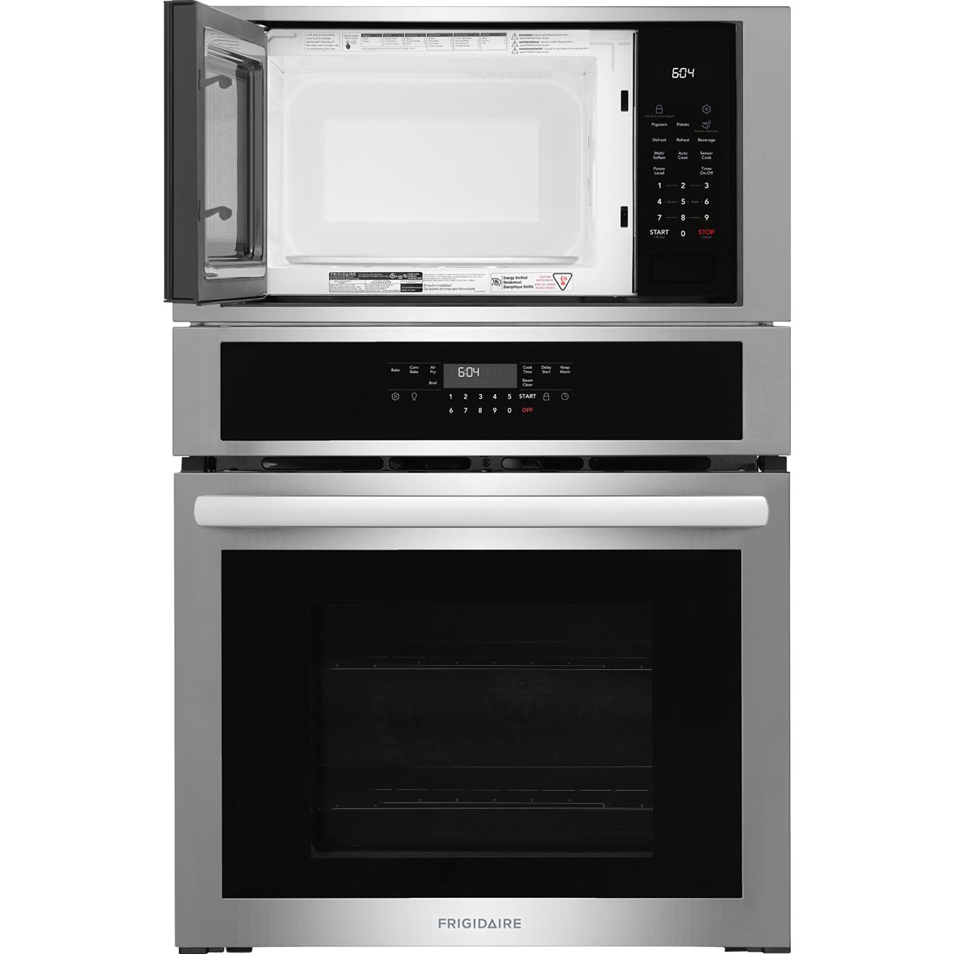  Frigidaire 27-inch built-in Microwave Combination Wall Oven with Air Fry FCWM2730AS IMAGE 7