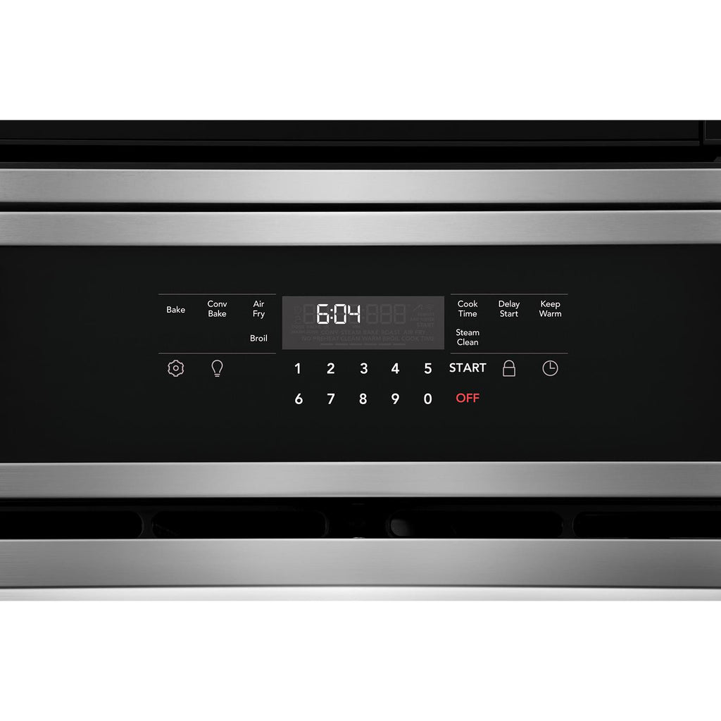  Frigidaire 27-inch built-in Microwave Combination Wall Oven with Air Fry FCWM2730AS IMAGE 9