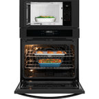  Frigidaire 30-inch built-in Microwave Combination Wall Oven with Air Fry FCWM3030AB IMAGE 2