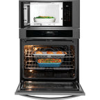  Frigidaire 30-inch built-in Microwave Combination Wall Oven with Air Fry FCWM3030AD IMAGE 2