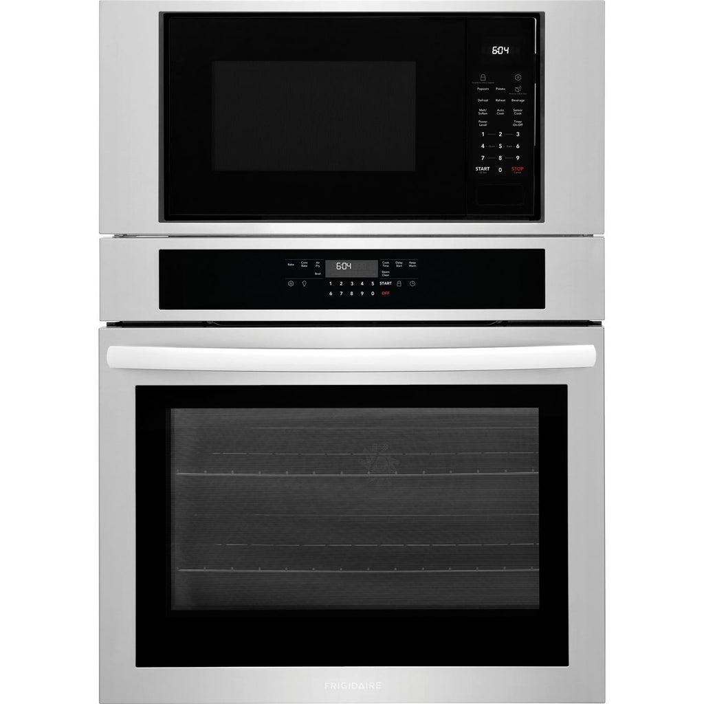  Frigidaire 30-inch built-in Microwave Combination Wall Oven with Air Fry FCWM3030AS IMAGE 1
