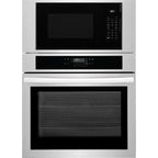  Frigidaire 30-inch built-in Microwave Combination Wall Oven with Air Fry FCWM3030AS IMAGE 1