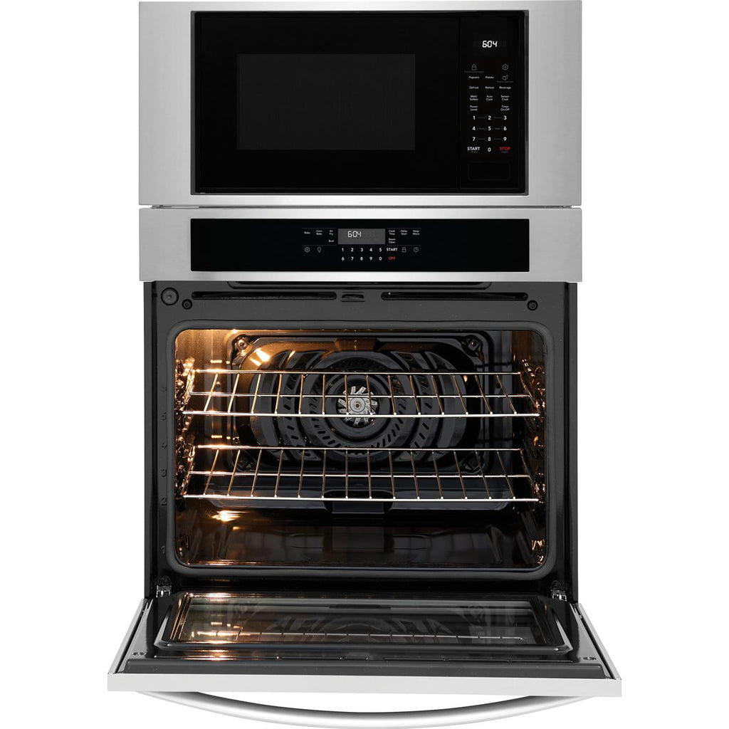  Frigidaire 30-inch built-in Microwave Combination Wall Oven with Air Fry FCWM3030AS IMAGE 4