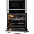  Frigidaire 30-inch built-in Microwave Combination Wall Oven with Air Fry FCWM3030AS IMAGE 4