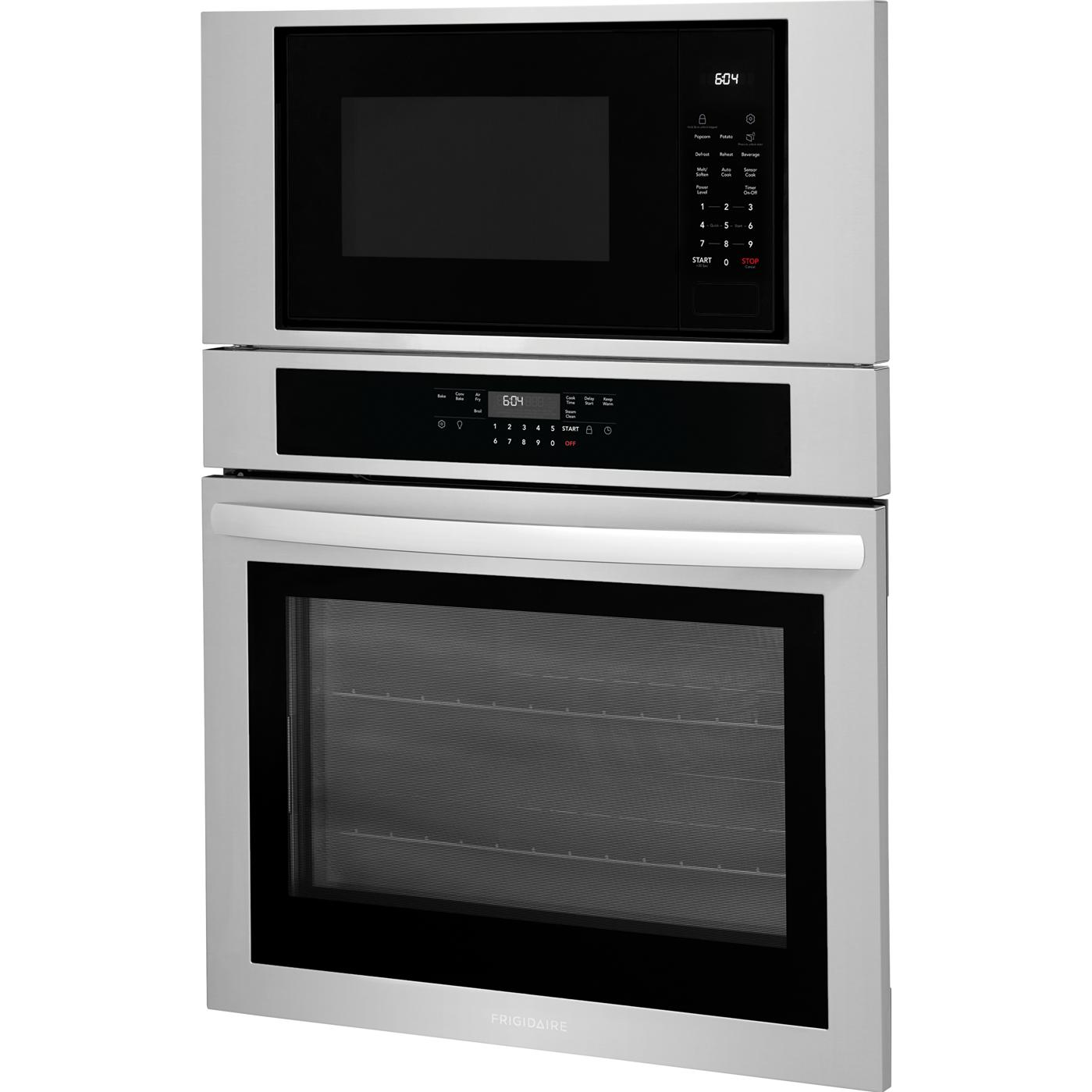  Frigidaire 30-inch built-in Microwave Combination Wall Oven with Air Fry FCWM3030AS IMAGE 9