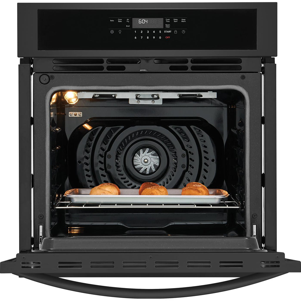  Frigidaire 27-inch, 3.8 cu. ft. Built-in Single Wall Oven with Air Fry FCWS2730AB IMAGE 3