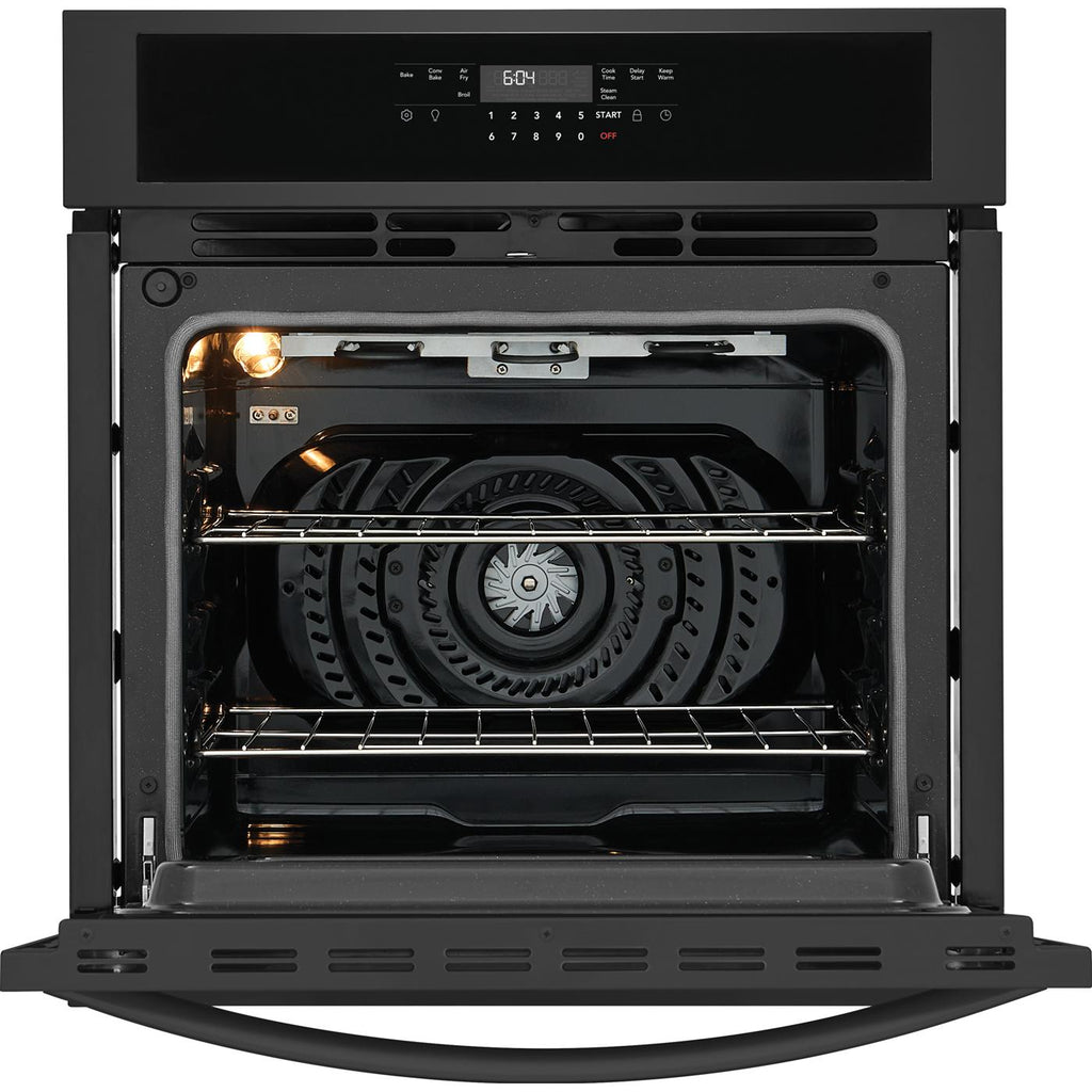  Frigidaire 27-inch, 3.8 cu. ft. Built-in Single Wall Oven with Air Fry FCWS2730AB IMAGE 4