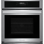  Frigidaire 27-inch, 3.8 cu. ft. Built-in Single Wall Oven with Air Fry FCWS2730AS IMAGE 1