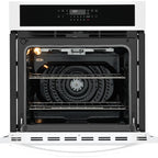  Frigidaire 27-inch, 3.8 cu. ft. Built-in Single Wall Oven with Air Fry FCWS2730AW IMAGE 4