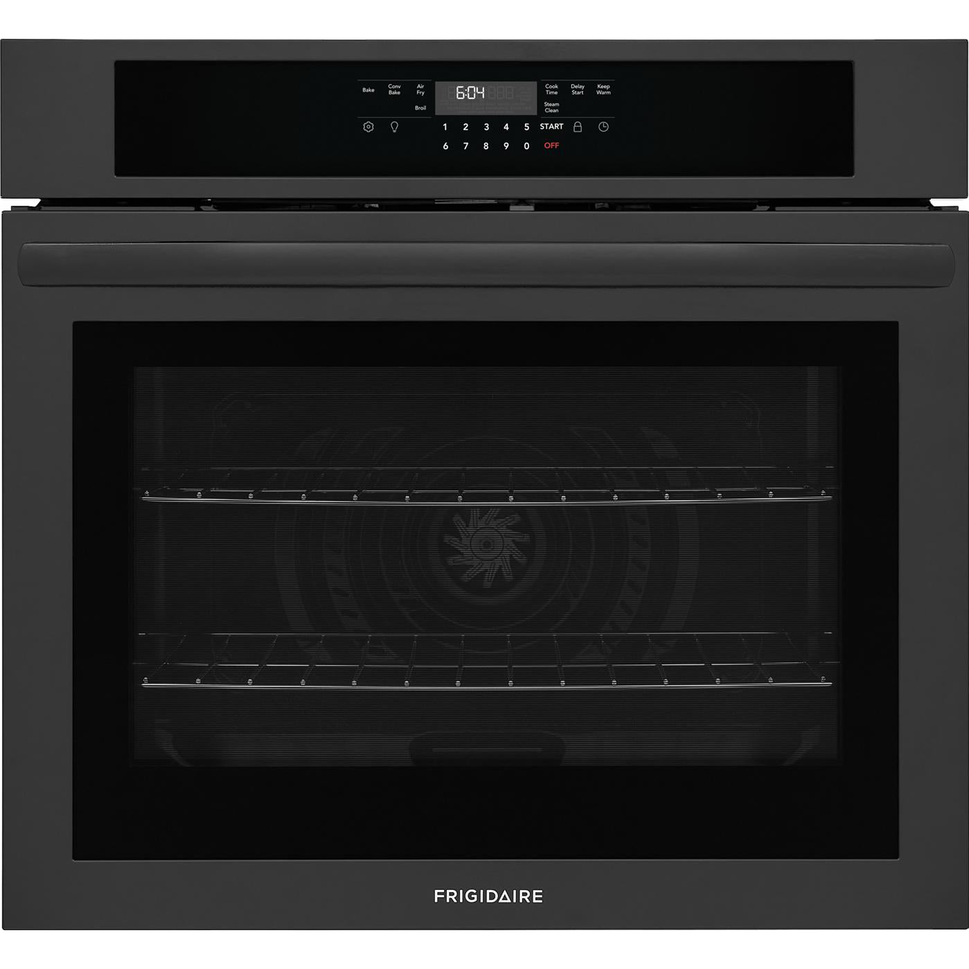  Frigidaire 30-inch, 5.3 cu. ft. Built-in Single Wall Oven with Air Fry FCWS3030AB IMAGE 1