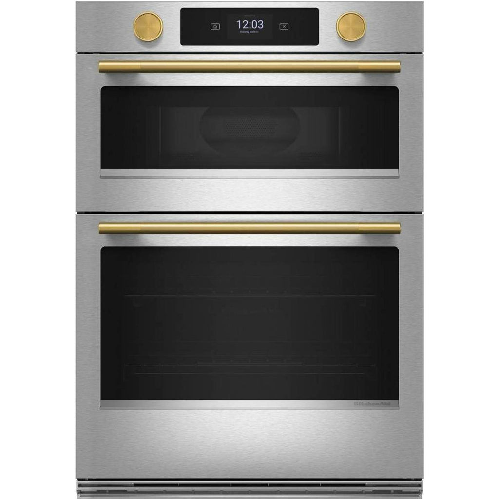  KitchenAid 30-inch Smart Electric Combo Wall Oven with Intelligent Cooking Camera KOEC930SPS IMAGE 10