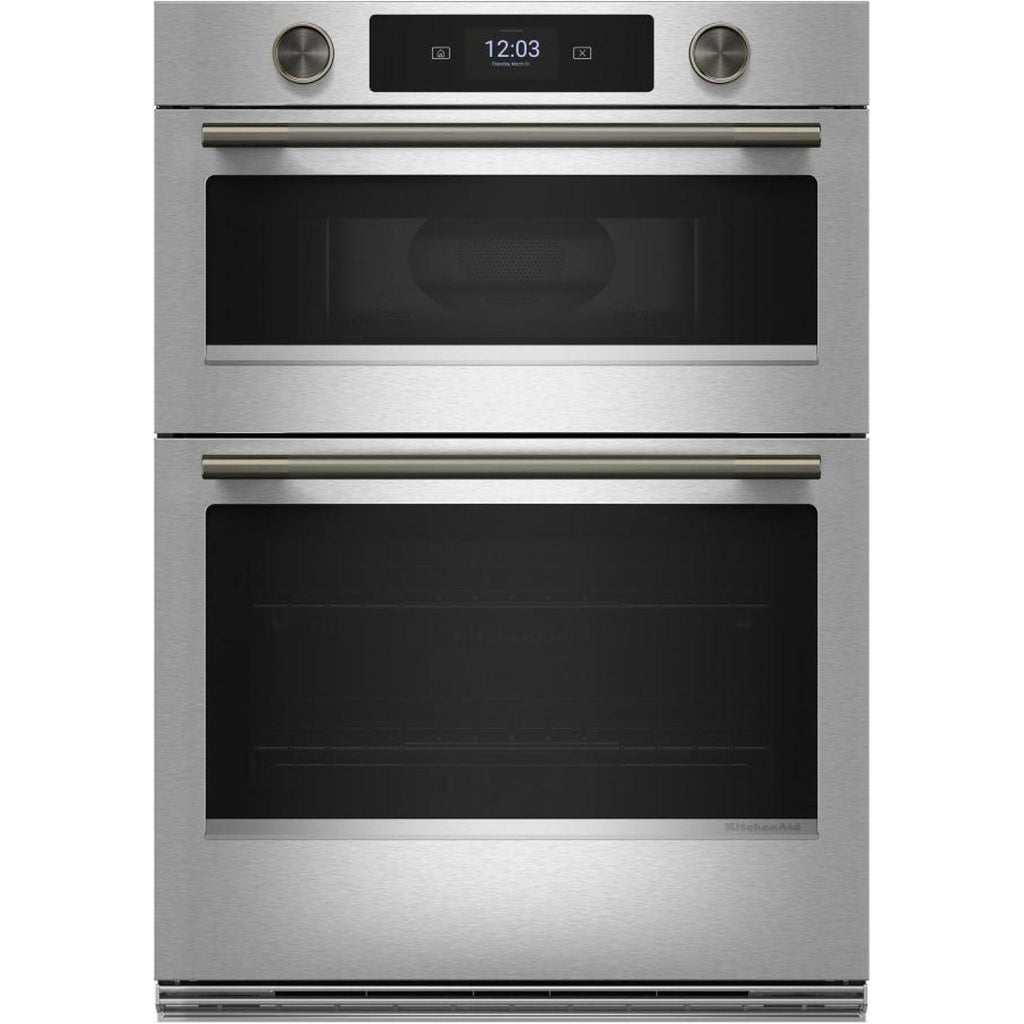  KitchenAid 30-inch Smart Electric Combo Wall Oven with Intelligent Cooking Camera KOEC930SPS IMAGE 12