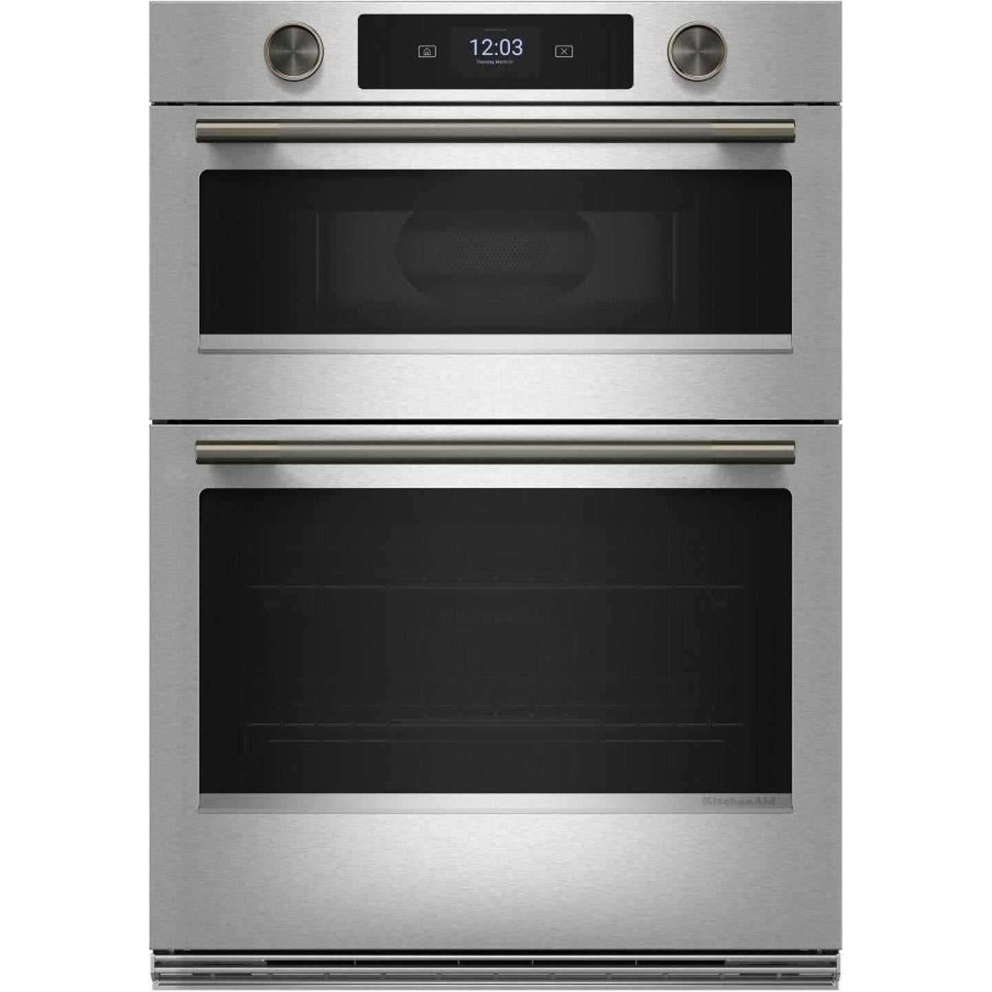  KitchenAid 30-inch Smart Electric Combo Wall Oven with Intelligent Cooking Camera KOEC930SPS IMAGE 12