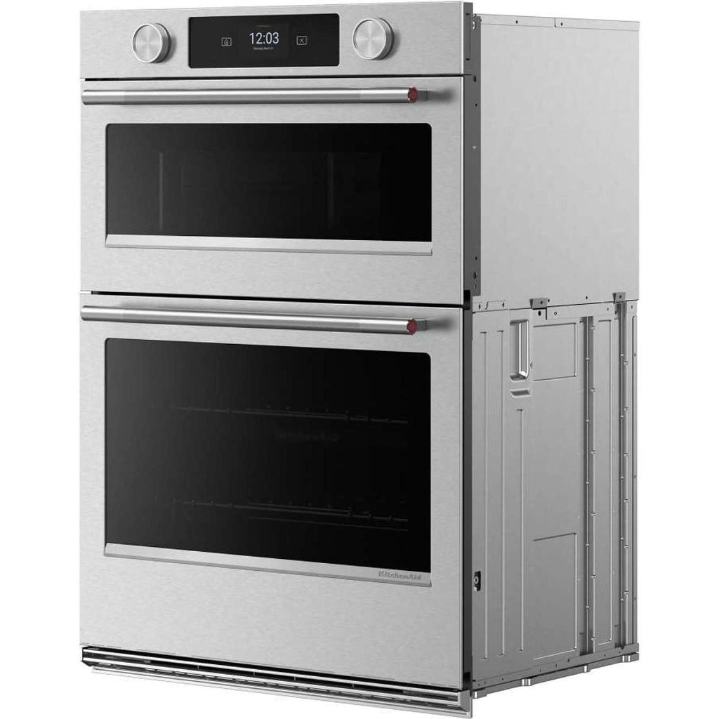  KitchenAid 30-inch Smart Electric Combo Wall Oven with Intelligent Cooking Camera KOEC930SPS IMAGE 7