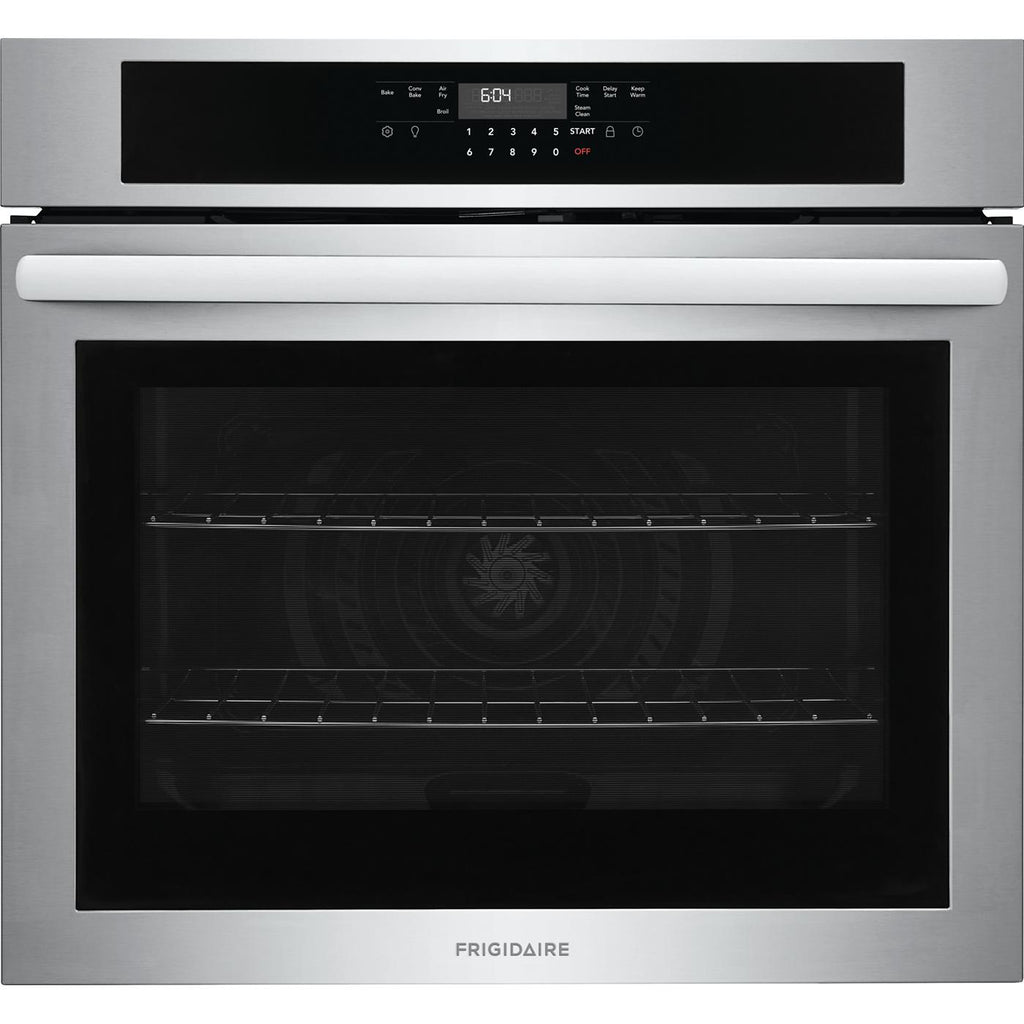  Frigidaire 30-inch, 5.3 cu. ft. Built-in Single Wall Oven with Air Fry FCWS3030AS IMAGE 1