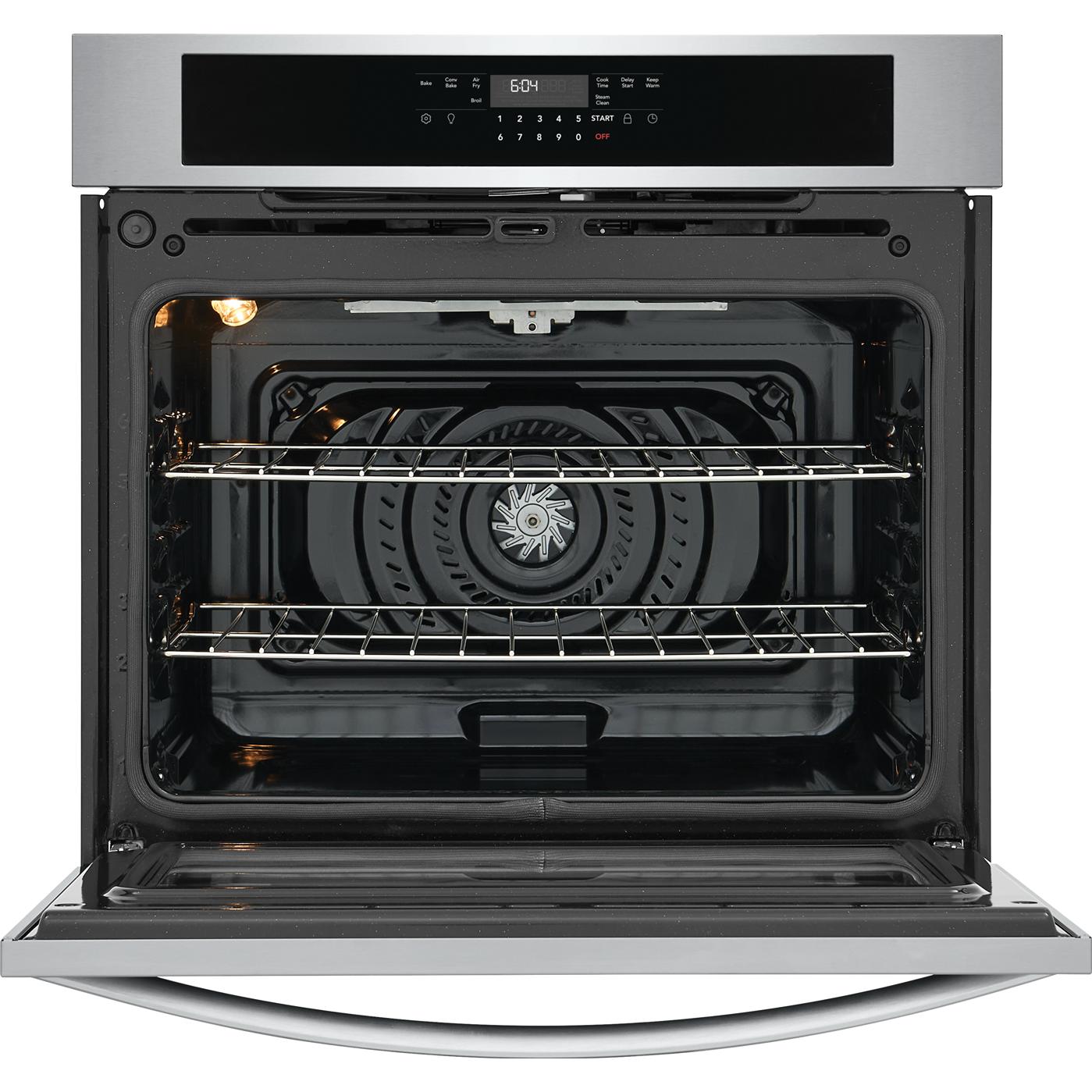  Frigidaire 30-inch, 5.3 cu. ft. Built-in Single Wall Oven with Air Fry FCWS3030AS IMAGE 4
