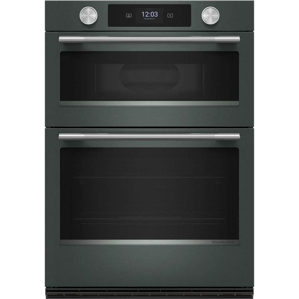  KitchenAid 30-inch Smart Electric Combo Wall Oven with Intelligent Cooking Camera KOEC930SJP IMAGE 1