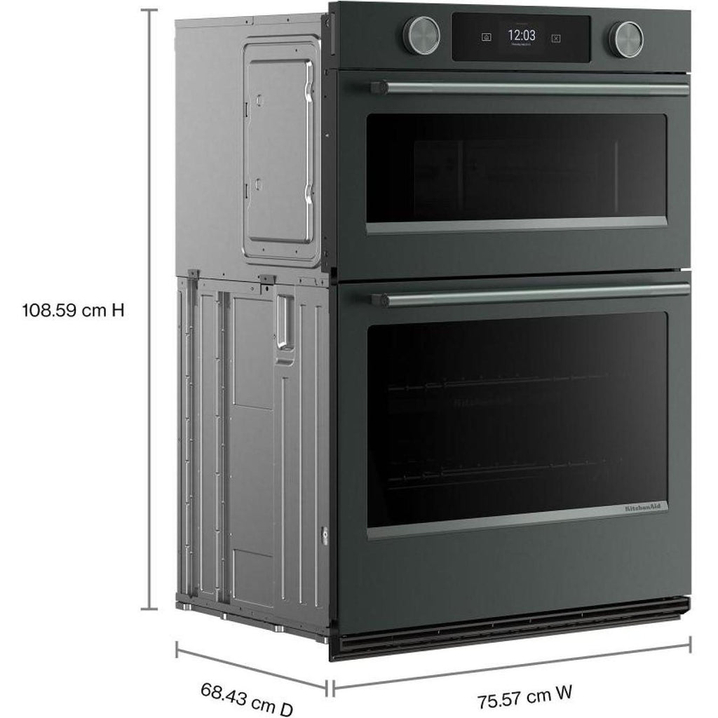  KitchenAid 30-inch Smart Electric Combo Wall Oven with Intelligent Cooking Camera KOEC930SJP IMAGE 12
