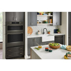  KitchenAid 30-inch Smart Electric Combo Wall Oven with Intelligent Cooking Camera KOEC930SBE IMAGE 12